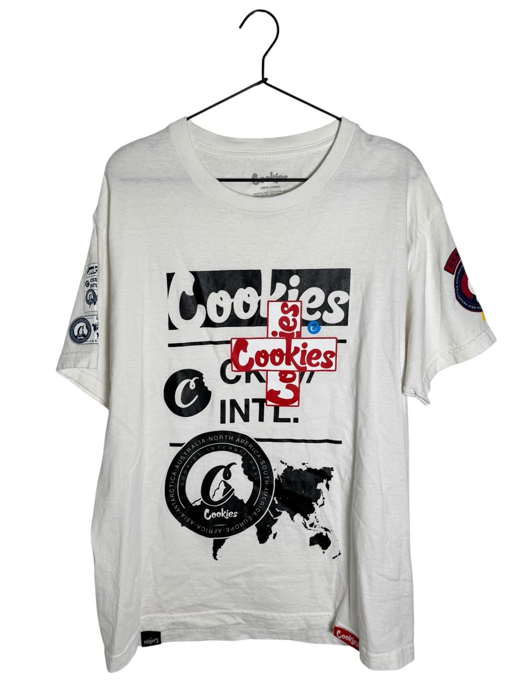 Cookies SF Mile High Club White Graphic T-Shirt Large